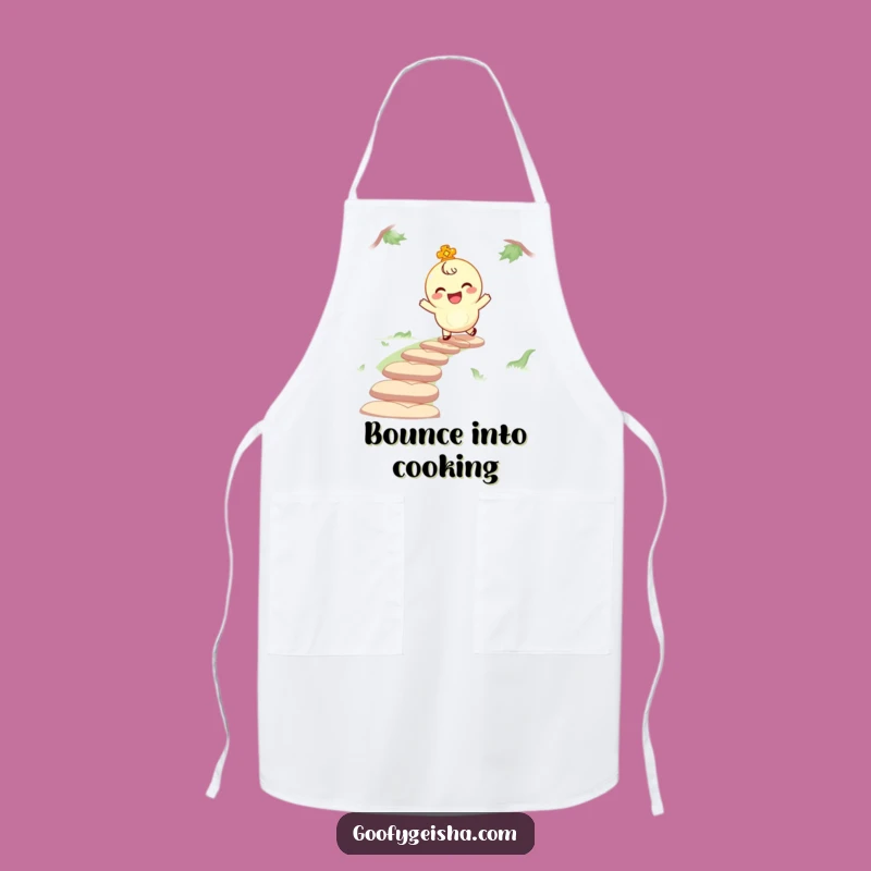 Funny Lucky Charm Apron: Cook with Giggles and Good Fortune