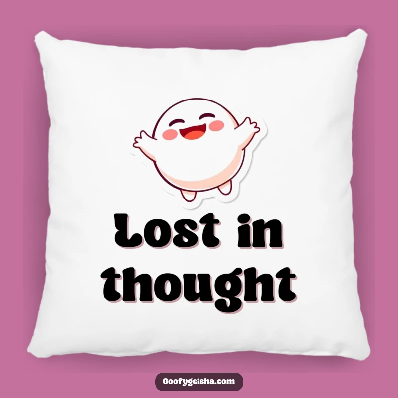 Funny Spinning Daruma Doll Pillow: Cozy Joyful Character for Comfort