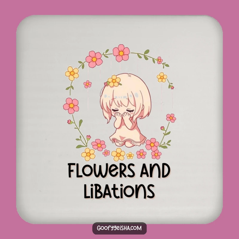 Funny Bowing Character Coaster: Dramatic Protection, Unique Funny Gift
