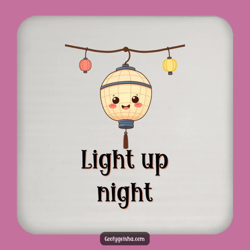 Funny Bobbing Lantern Coaster: Cute Character, Perfect Cheerful Gift!
