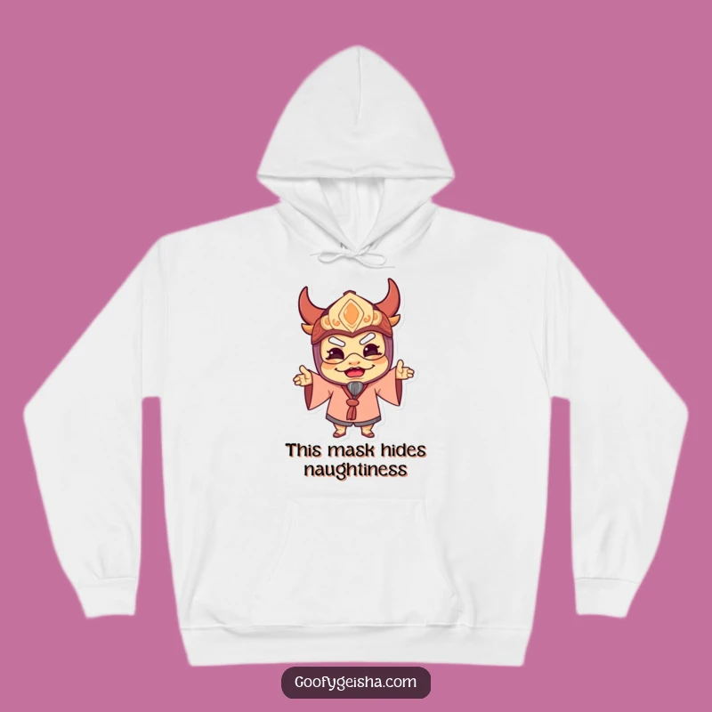 Cozy Funny Masked Character Hoodie: Warmth Meets Whimsical Delight
