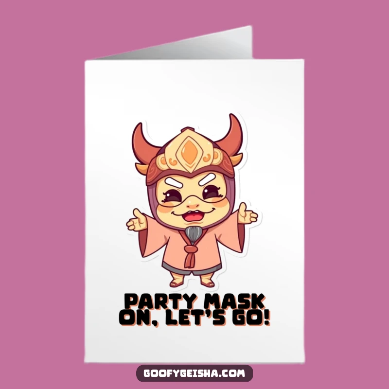 Free Printable Birthday Card: Masked Character Fun - Silly Downloadable Gift!