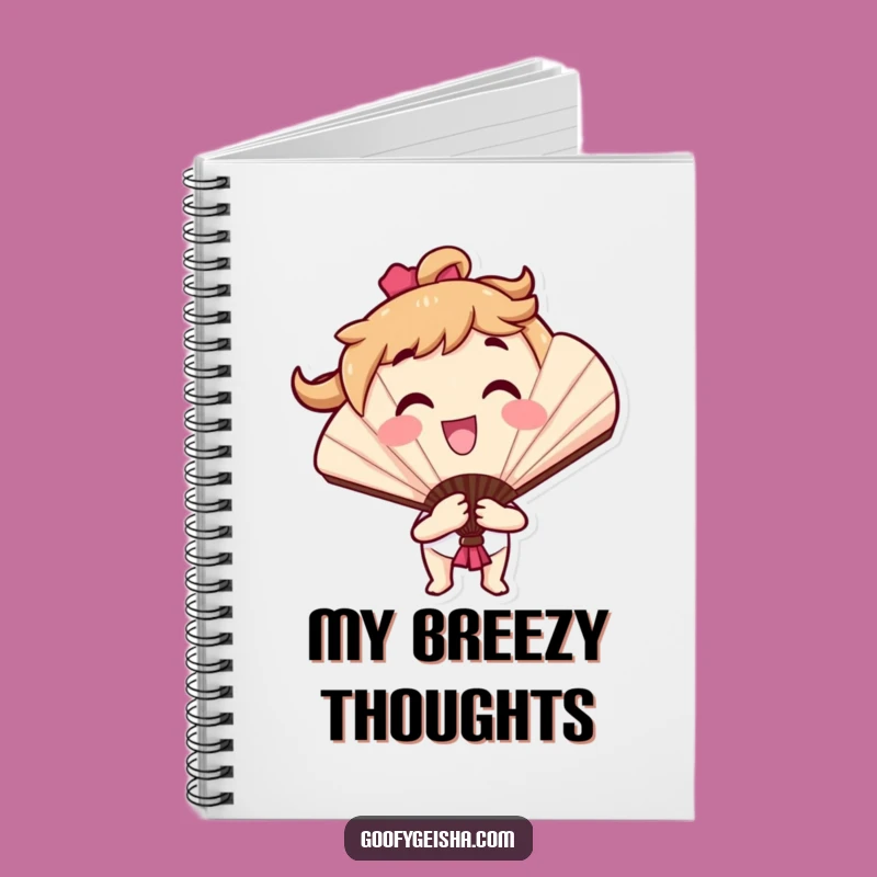 Funny Fan Character Notebook: Jot Down Ideas with Cheerful Energy