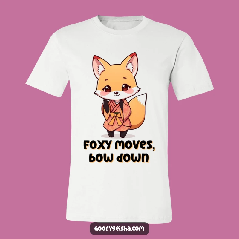 Funny Fox Kimono T-Shirt: Wear Your Respect with Playful Charm