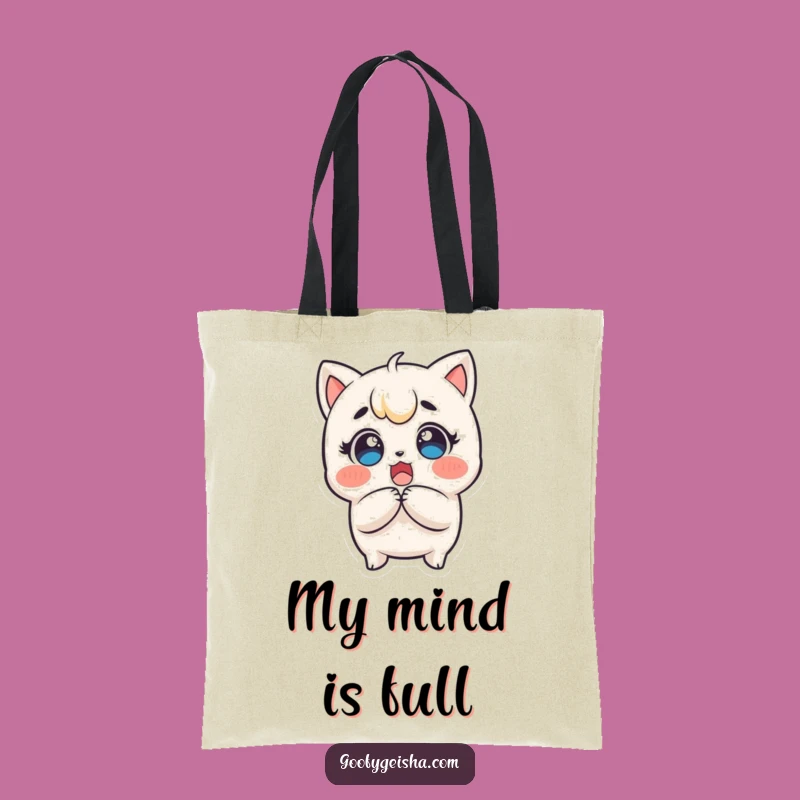 Funny Kawaii Surprise Tote: Carry Your Astonishment with Style